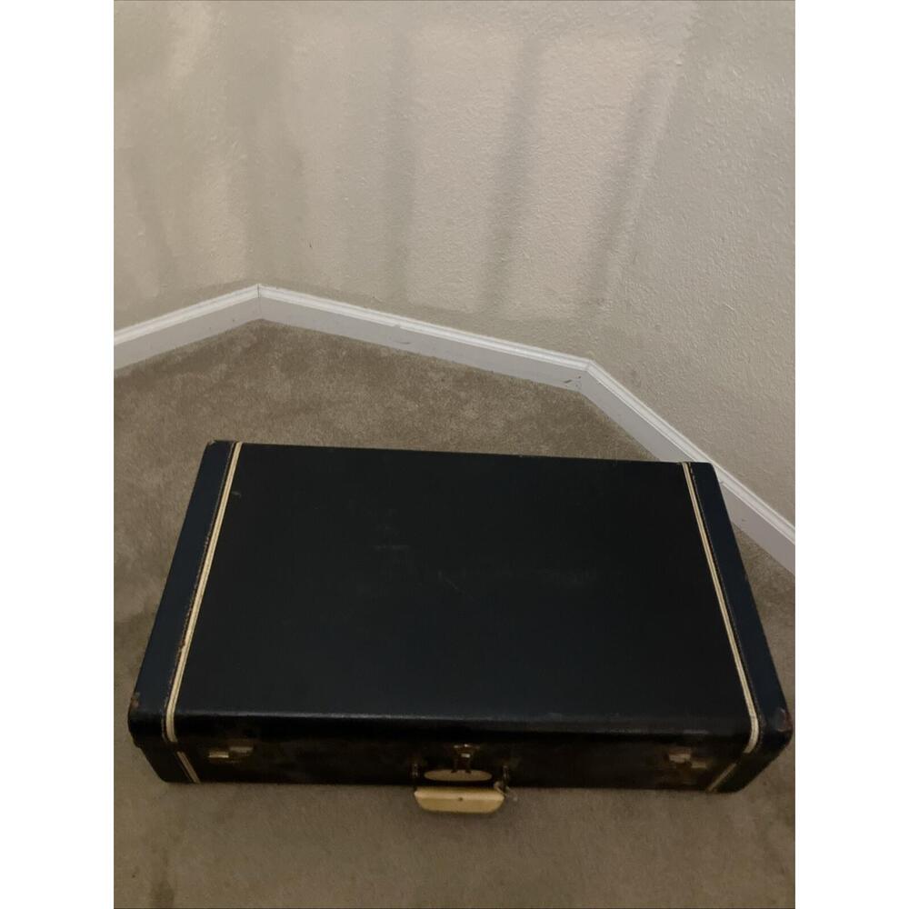 29" X 16" X‎ 9" Navy Blue Suitcase